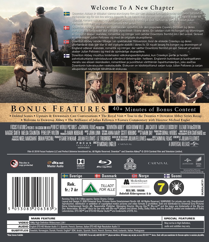 Downton Abbey 2019 Blu Ray Blu Ray Future Movie Shop